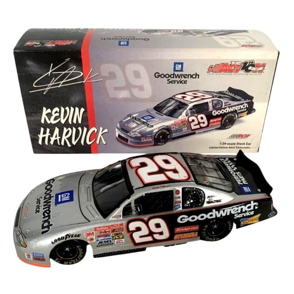 Kevin Harvick #29 2002 GM Goodwrench Service Monte Carlo 1:24‎ Limited 1 of 3144